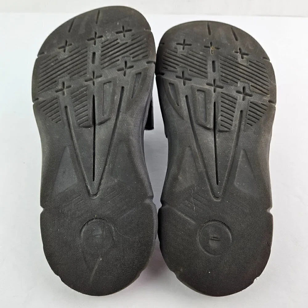 Under Armour Black Adjustable Padded Logo Slide Sandal 3Y